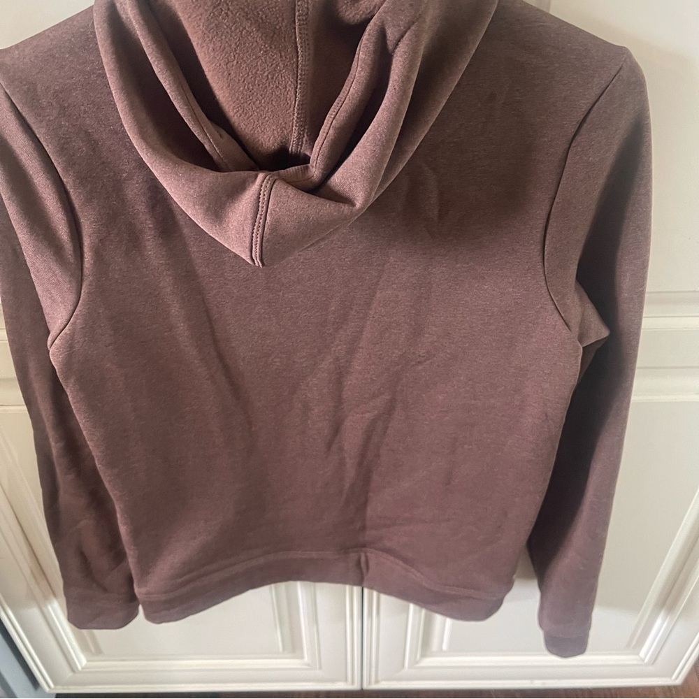 NO BULL Athletic Brown Performance Pull Over Hoodie Pockets CrossFit Small - Picture 5 of 5